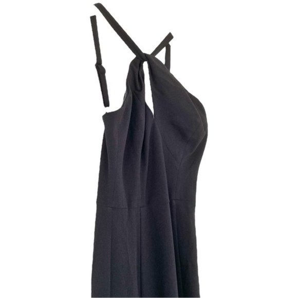 NWT Dress the Population Ellis One Shoulder Black Gown Size XS - Picture 4 of 12